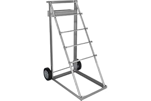 AdirPro Transportable Multiple Axle Cable Caddy - Multi-Spool Wire Rack Dispenser - Easy Use Cable Holder & Distribution - For Workplace Efficiency