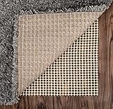 Abahub Anti Slip Rug Pad 2' x 8' for Under Area Rugs Carpets Runners Doormats on Wood Hardwood Floors, Non Slip, Washable Padding Grips