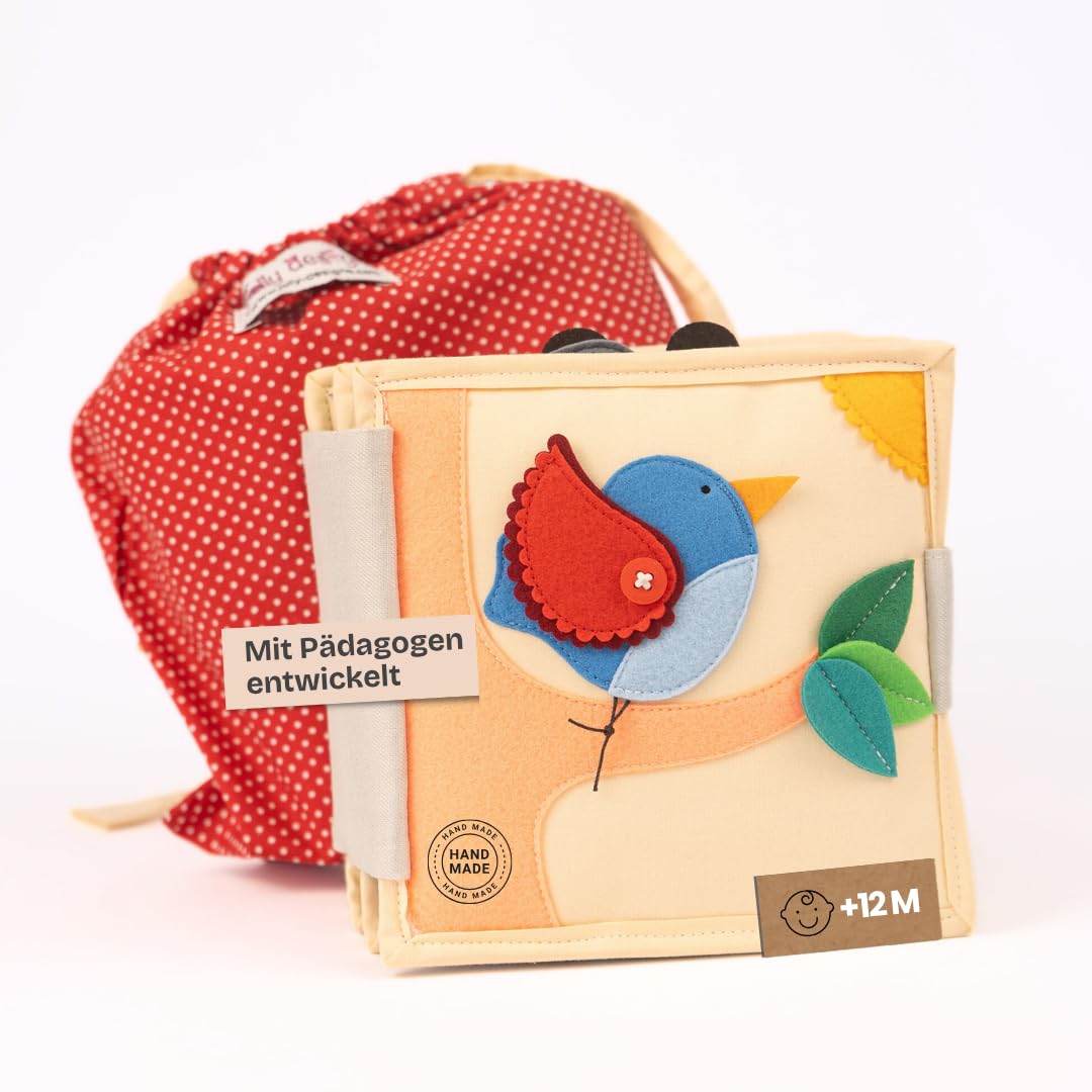 Jolly Designs GmbH Magic Bird 6 Pages Mini Quiet Book