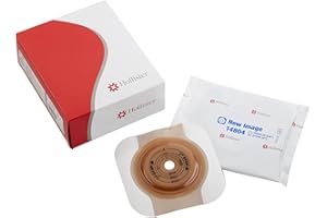 Hollister 14804 New Image Convex Flextend Skin Barrier, Blue Color Code Match, 5 Pack, Cut-to-Fit up to 2” – 2-3/4” Flange, Ostomy Skin Barrier