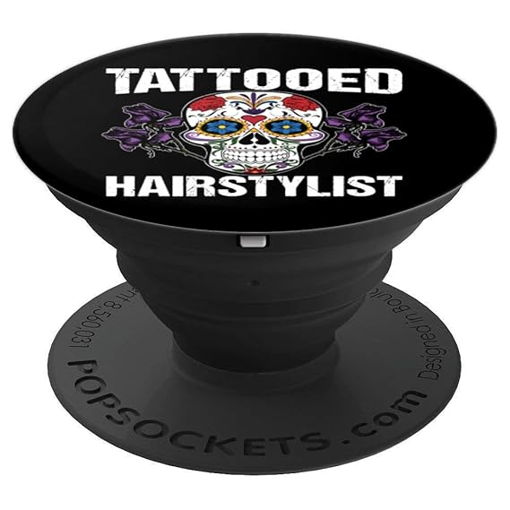 Amazon Com Hairstylist Tattooed Hairstylist Popsockets Grip And