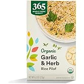 365 by Whole Foods Market, Organic Garlic &amp; Herb Rice Pilaf, 6.1 oz