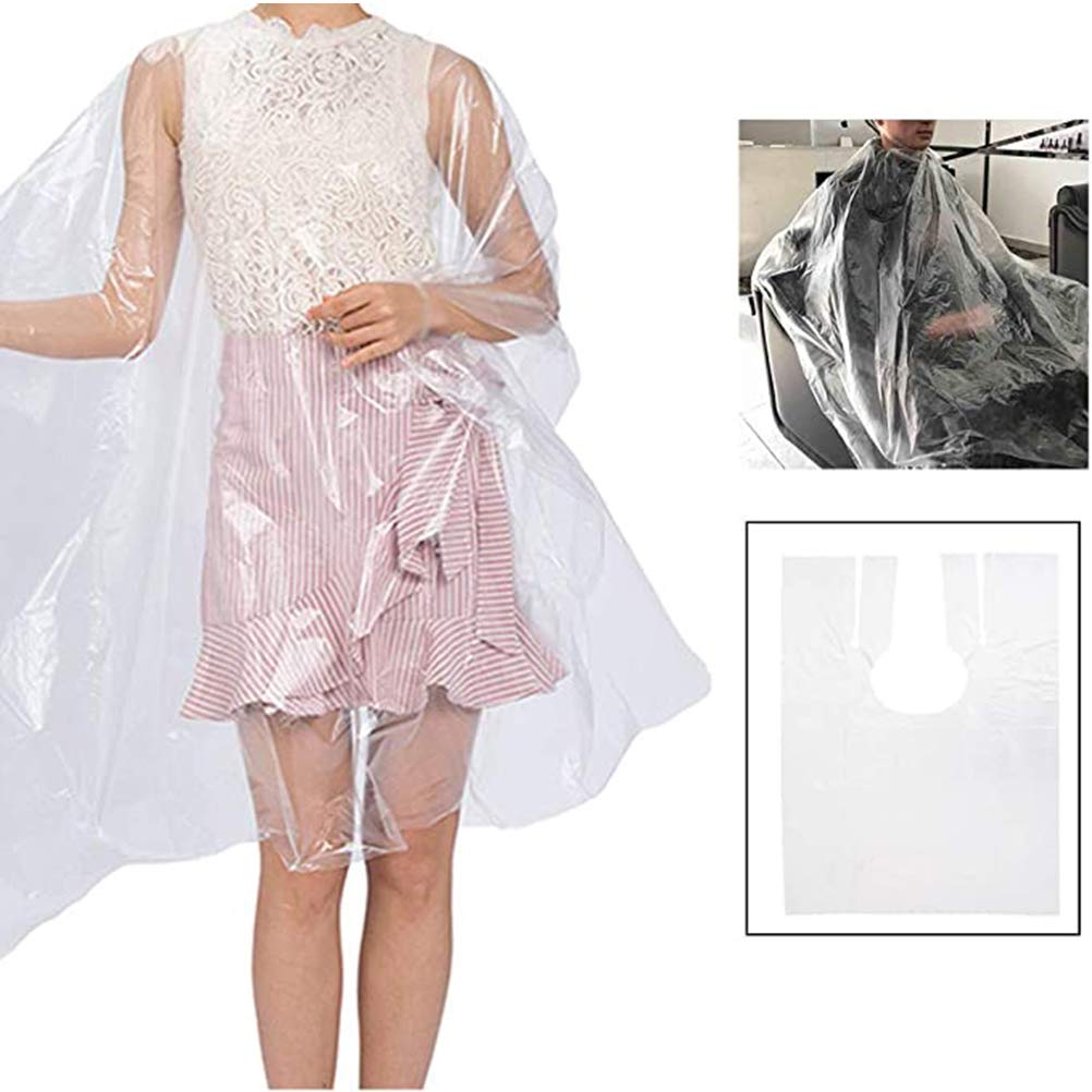 ï‚·Capes for Hair Stylist, 50Pcs Thicken Disposable Hair