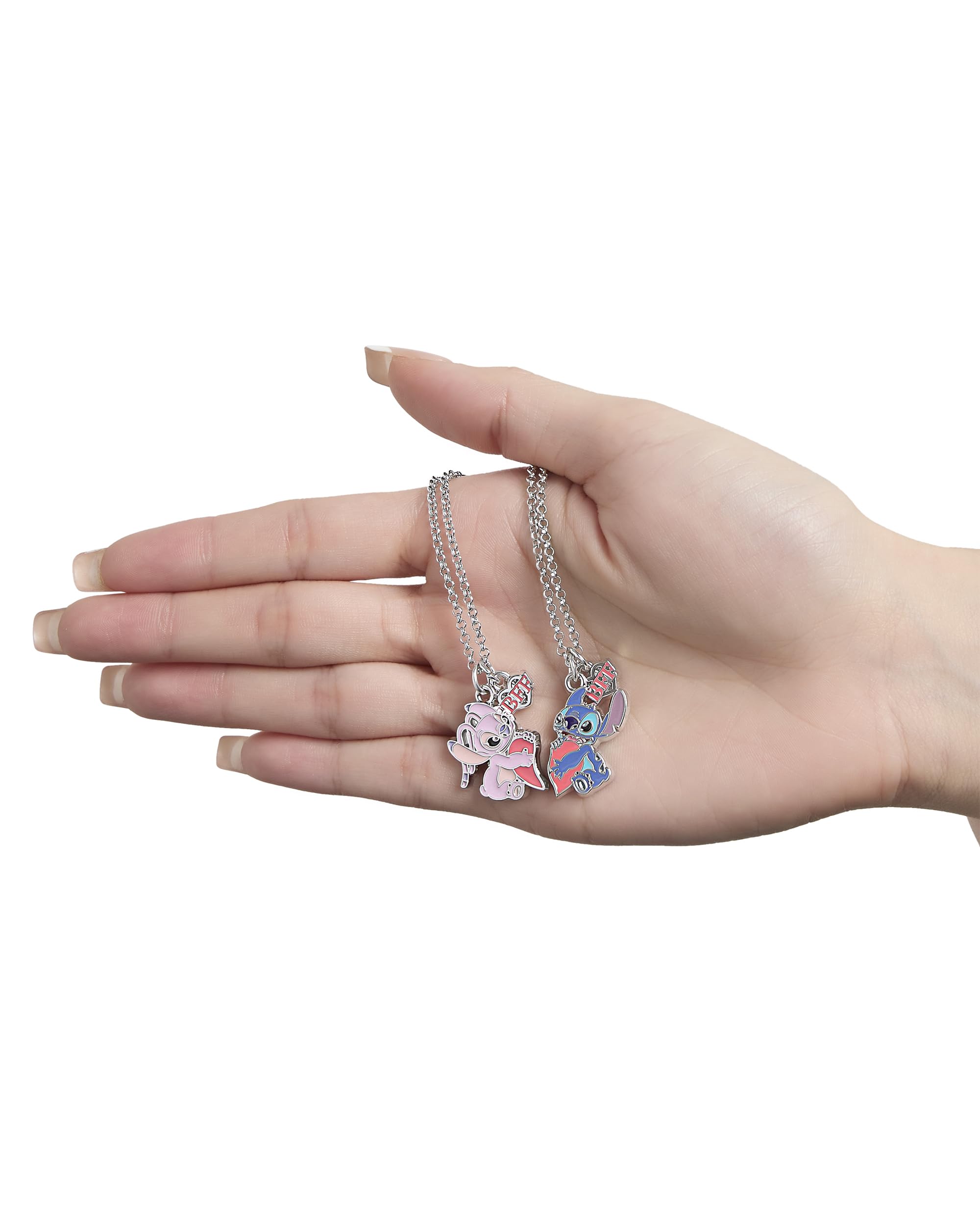 Disney Lilo & Stitch BFF Necklace Set of 2 16