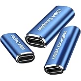 ANDTOBO USB-C Adapter, 3-Pack USB-C to Female Adapter, Supports MagSafe & Fast Charging 100W & Data Transfer