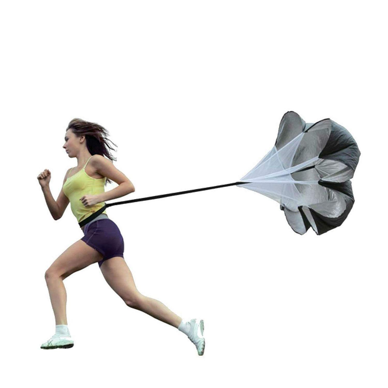 TX Resistance Parachute Fitness Parachute Speed Training Umbrella Football Training Parachute for Resistance Training Bodybuilding Exercise