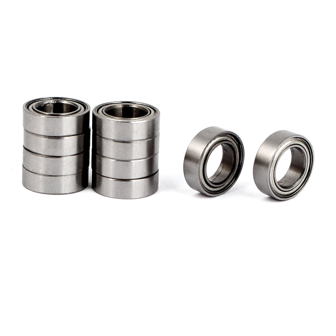 sourcingmap ZZMR106 10mm OD 6mm Bore Diameter Deep Groove Ball Bearing 10pcs