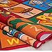 Champion Rugs 8x10 Kids Area Rug ABC Food Learning/Playtime Carpet (7ft4in.x10ft4in.) (8 Feet X 10 Feet)