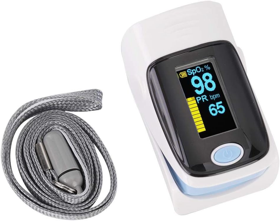 Oximeter, 0.96in Finger Pulse Body Saturation Oxygen Meter Oximetry Tester for Families, Schools(#1)