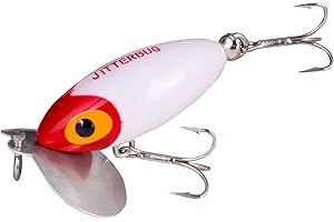 Arbogast Jitterbug Topwater Bass Fishing Lure - Excellent for Night Fishing
