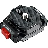 Camera Quick Release Plate,Auto-Lock 38mm Quick Release System,Camera Tripod Quick Release Mount Multi-Functional Base,Use for Tripod, Monopod,Slider Etc Quick Release Adapter,SY38 V3801