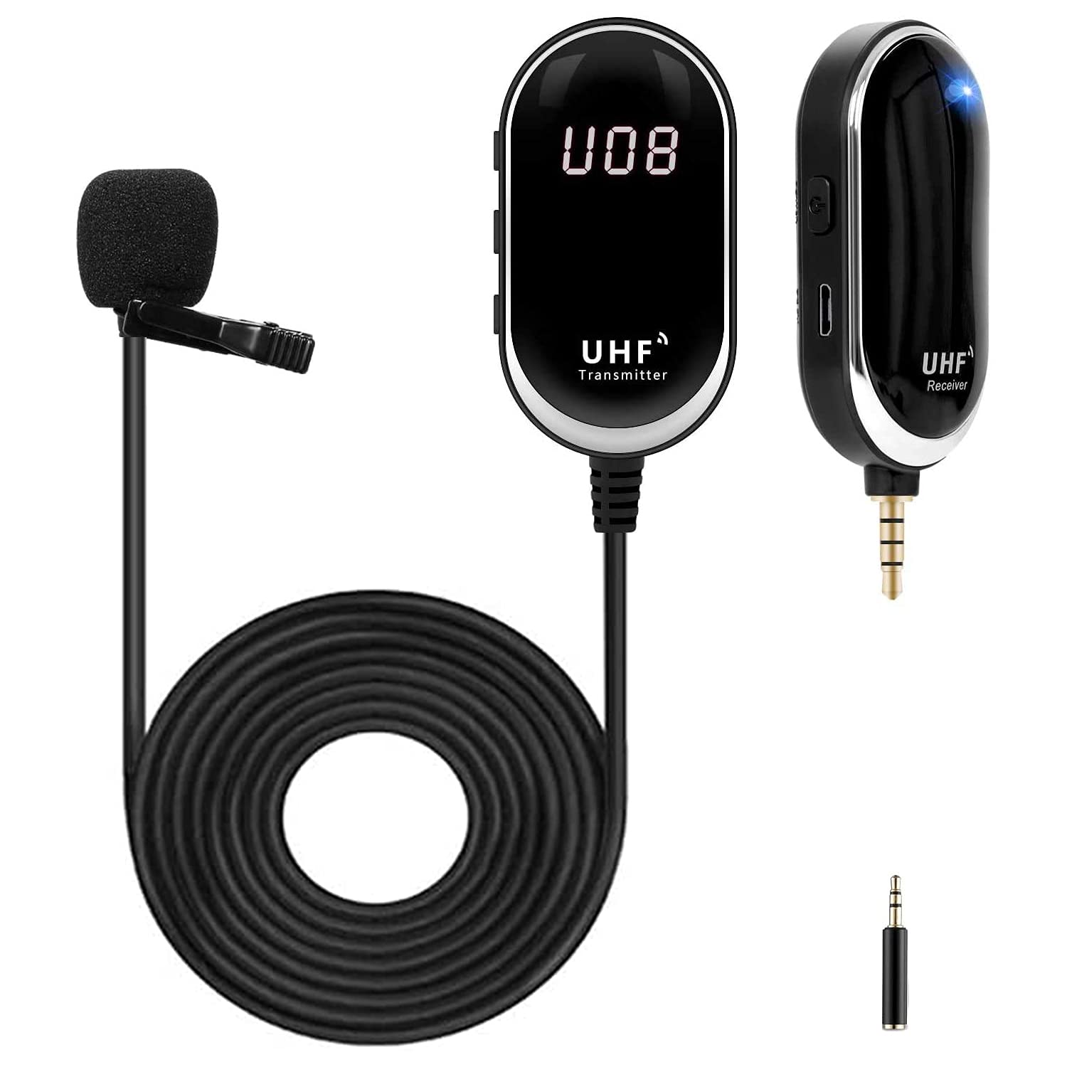 Wireless Lavalier Microphone System Wireless Lapel