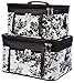 2-Piece Set CountrySide White Print Cosmetic Cases