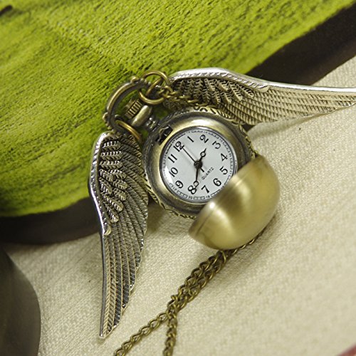 Steampunk Handmade Harry Potter Golden Snitch Watch