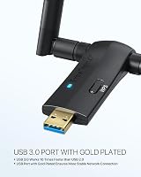 BrosTrend Linux WiFi Adapter 1200Mbps USB3.0 5GHz 2.4GHz Dual Band w/ 5dBi view 6