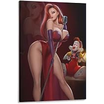 Amazon.com: HMHDLXL Jessica Rabbit Anime Hot Sexy Singer Girl ...