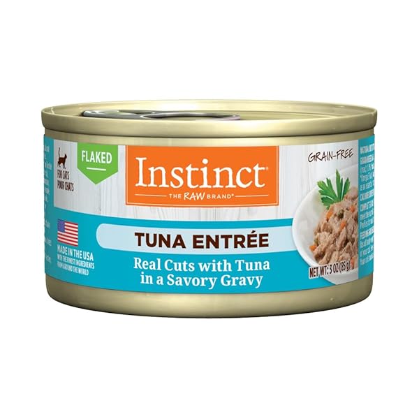 INSTINCT FLAKED ENTRÉE WET CANNED CAT FOOD –...