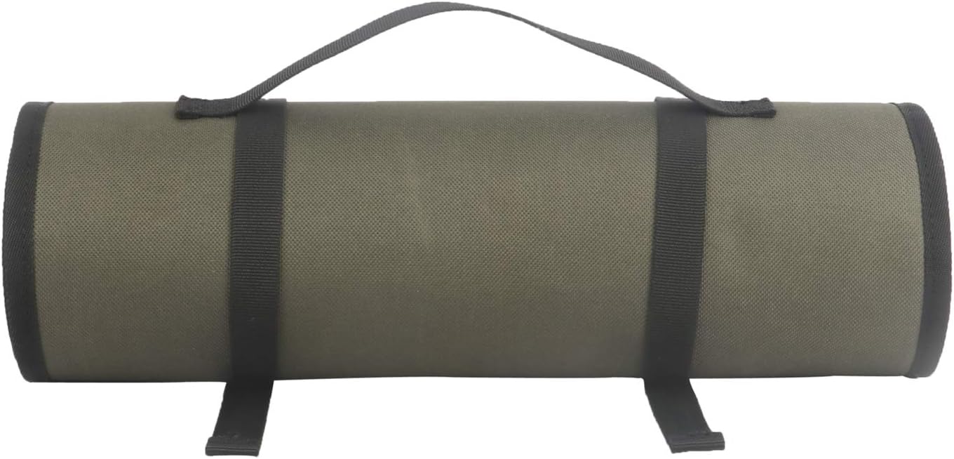 TOURBON GUN Rifle Roll-up Cleaning MAT Pad Shooting Hunting GUN Tool Kit Fleece Lined - Green (#2) - Image 3