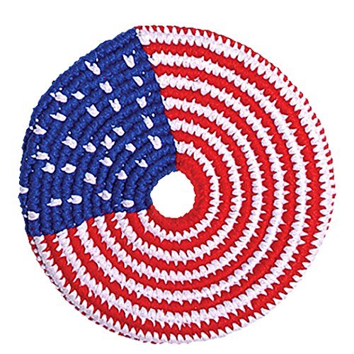Pocket Disc Flying Disc Flag Edition - Crocheted Foldable Frisbee Toy Perfect for Both Kids and Adul - //coolthings.us