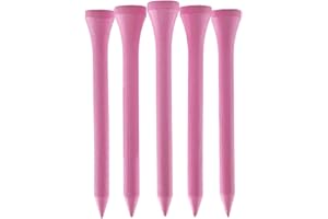TH Golf Bamboo Golf Tees 70mm | Pack of 50 & 100 | Multiple Colour Options | Premium Durable Bamboo Golf Tees