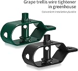Jttxiu Fence Wire Tensioner 90mm 10Pcs Galvanized Steel Green view 3