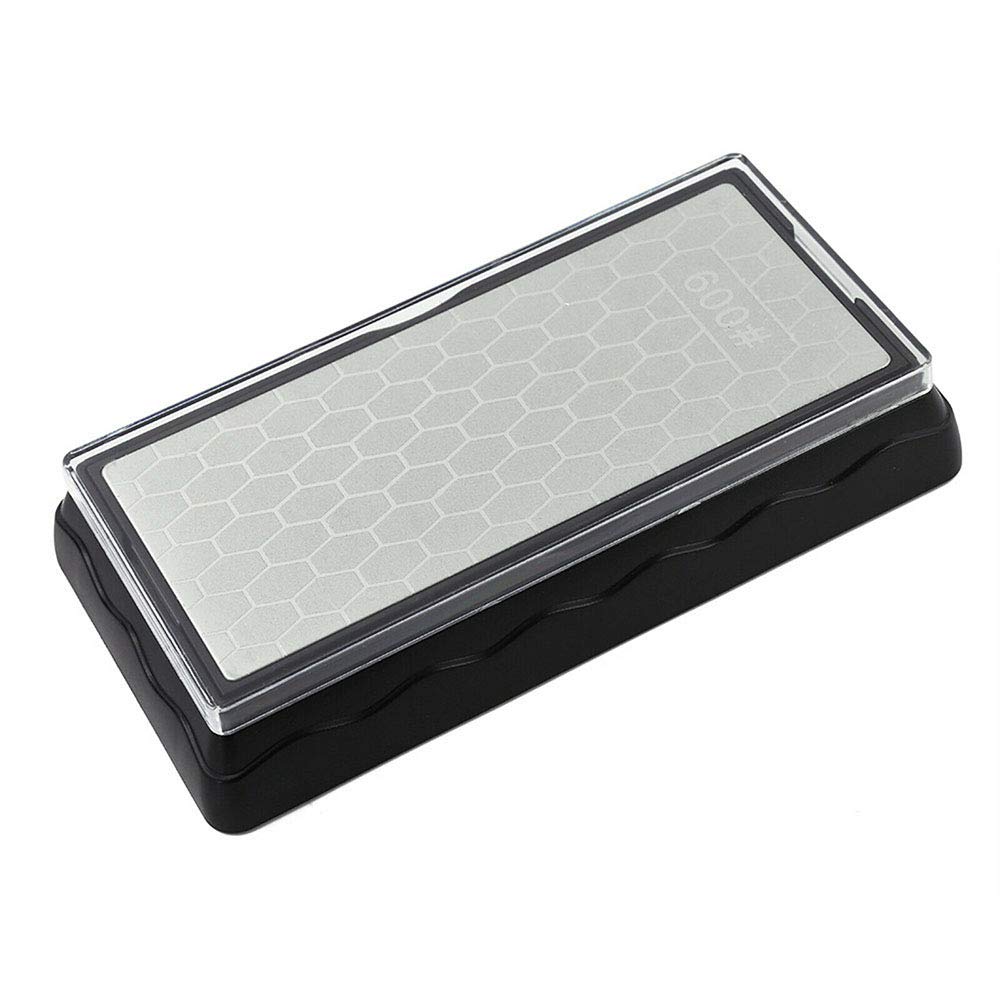 Double-Sided Diamond Sharpening stone Knife Sharpening Stone,6" Whetstone,400/1200 Grit
