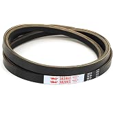 Grasshopper Mower MaxLife Belt, See Compatibility Info, OEM Part 382865 | Designed to Specific Material, Dimensions, Shape, Construction and Pliability Standards That Ensure Superior Performance
