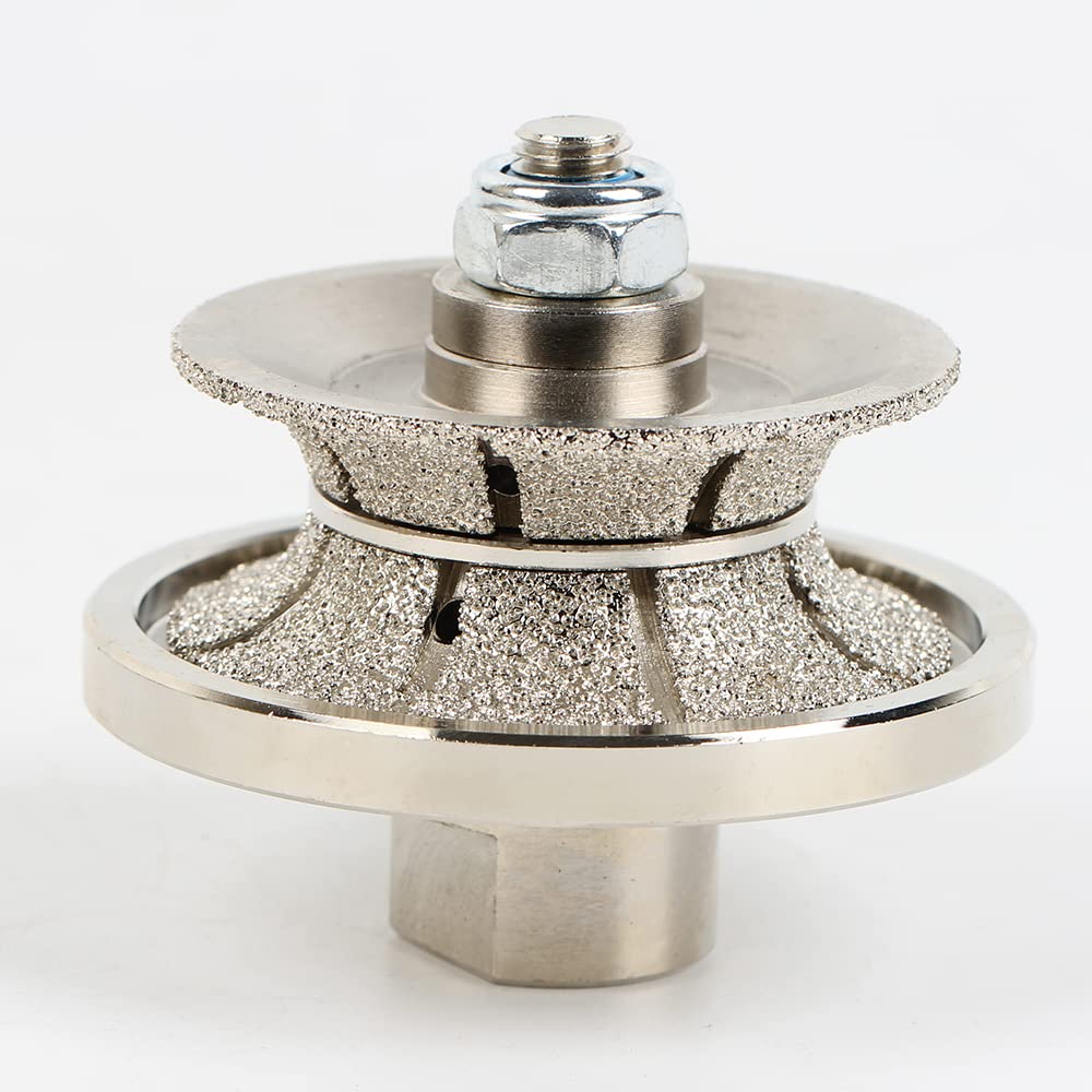 Raizi V22 Full Bullnose Diamond Hand Profiler/Router Bits for Granite Countertop