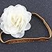 Miugle Baby Girl Gold Headbands Infant Head Wraps