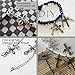 Heather's cf Silver Small Crosses Mini Cross Charms Variety Cross Beads for Bracelets Craft 1 Inch Cross Charm Bulk Cross Pendant Jewelry Making (68pcs silver cross)