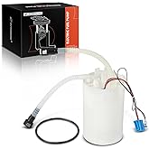 A-Premium Electric Fuel Pump Module Assembly Compatible with BMW E83 X3 2007 2008 2009 2010, L6 2.5L L6 3.0L, Replace# 16117198406, 16117186453
