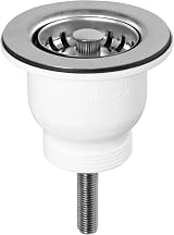 Mcalpine 85mm Chrome Belfast Sink Basket Strainer Waste Kit MBSWSS85-90 view 1