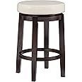 Linon Maya Rice 24 Inches Counter Stool, 24"