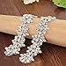 ULAPAN Rhinestone Bridal Belt Sashes for Women Dress, Diamond Wedding Belts Sash Ribbon for Bridesmaid Prom Gowns (champagne)