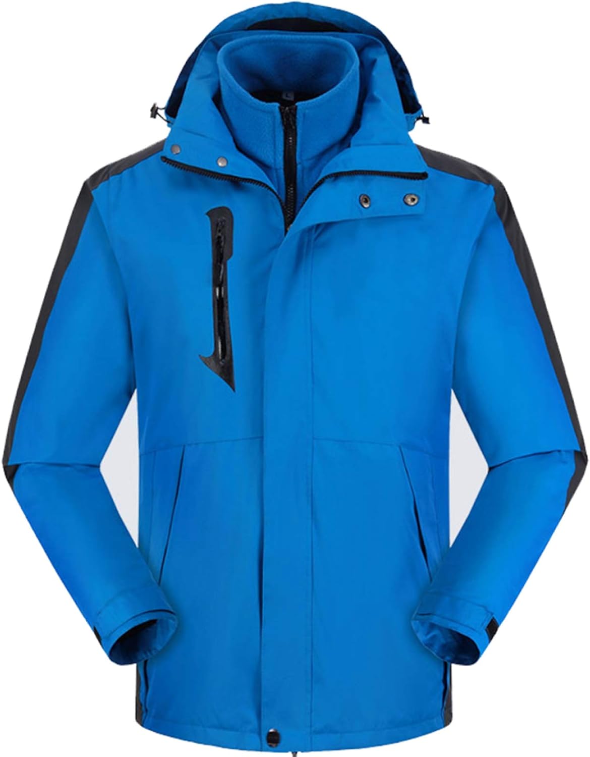 BSTL Outdoor Mountaineering Wear Warm And Breathable Jacket Plus Velvet Waterproof Men's Winter