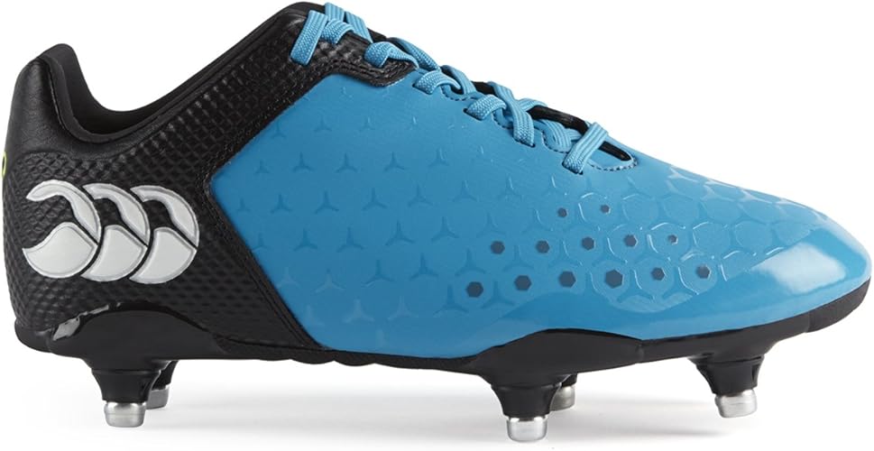 Canterbury Unisex Kids' Control Club 6 Stud Rugby Boots, Blue (X13