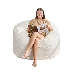 Hobestluk 3ft Bean Bag Chairs for Adults Large