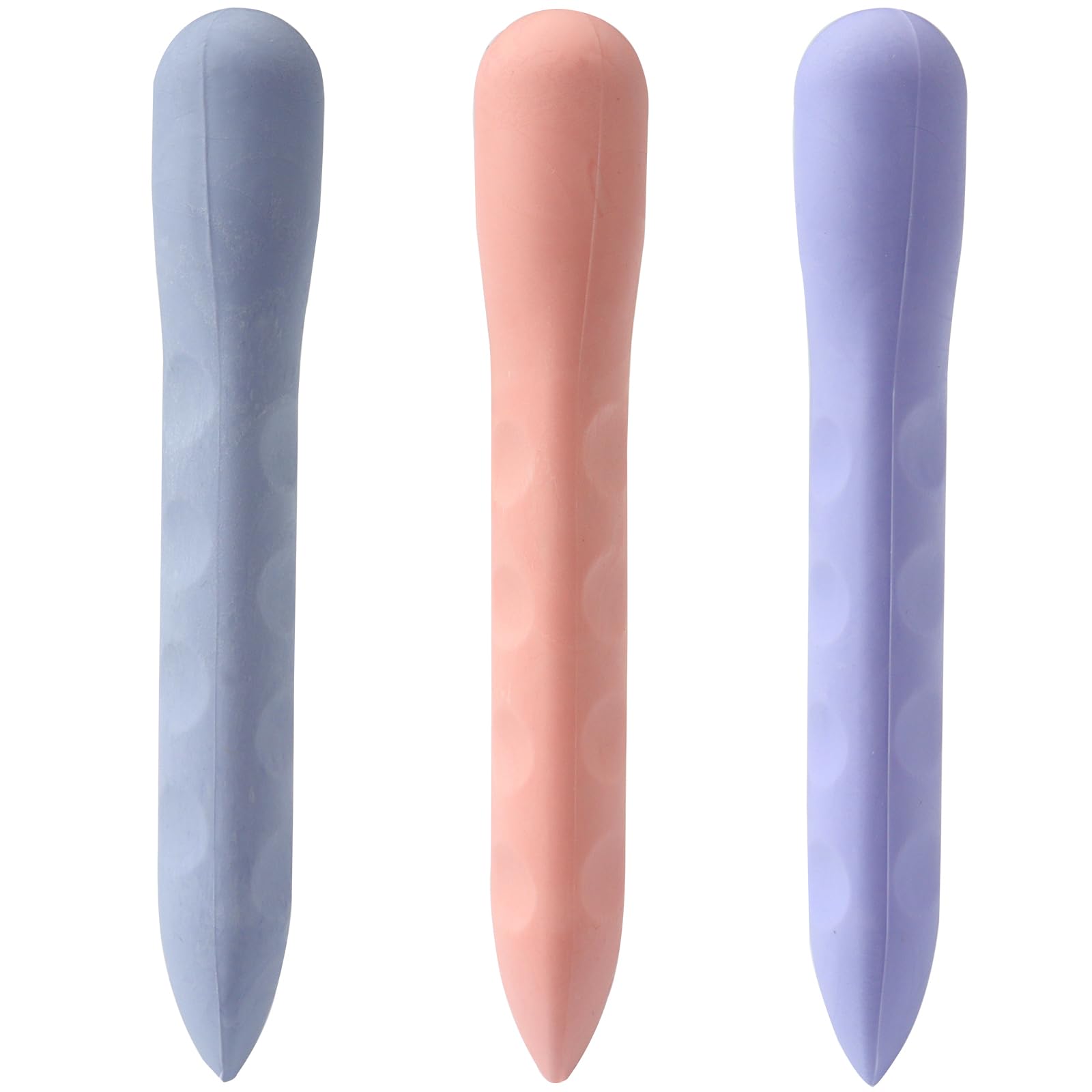 Roellgs 3 Pcs Cute Eraser Set, Long Lasting and Durable Pencil Eraser for Kids, Suitable for School, Office, Children