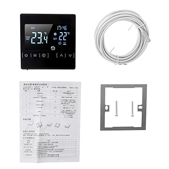 Hohome Lcd Screen Thermostat Electric Floor Heating System Water