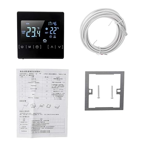 Amazon Com Lcd Screen Thermostat Electric Floor Heating