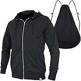Quikflip 2-in-1 Reversible Backpack Hoodie (As Seen on SHARK TANK) Unisex Full-Zip Hero Hoodie