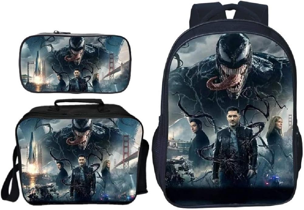 venom book bag