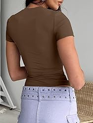 Abardsion Women's Casual Basic Going Out Crop Tops