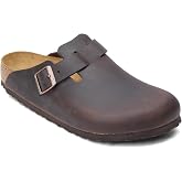 Birkenstock Unisex Boston Clog,Habana Oiled Leather,44 M EU
