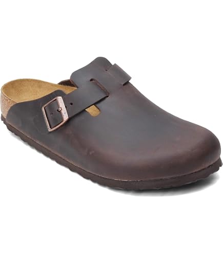 birkenstock boston tobacco narrow Unisex Oiled - distributing your body weight more evenly New w/o Box Birkenstock Boston