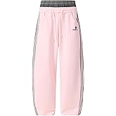 Aelfric Eden Baggy Wide Leg Sweatpants for Women Men Double Elastic Waisted Streetwear Y2K Casual Trouser with Pockets