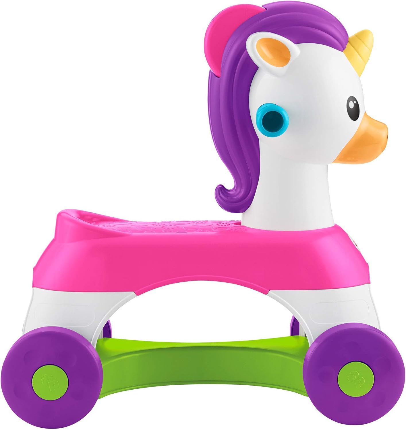 fisher price push and flutter unicorn