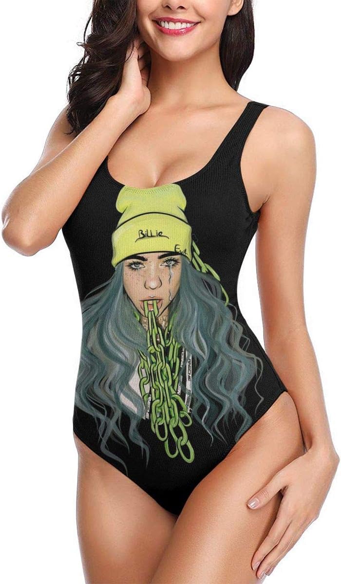 Northeast Love Story Billie Eilish Traje de baño de una Pieza para Mujer, Sexy, Corte Alto: Amazon.es: Deportes y aire libre