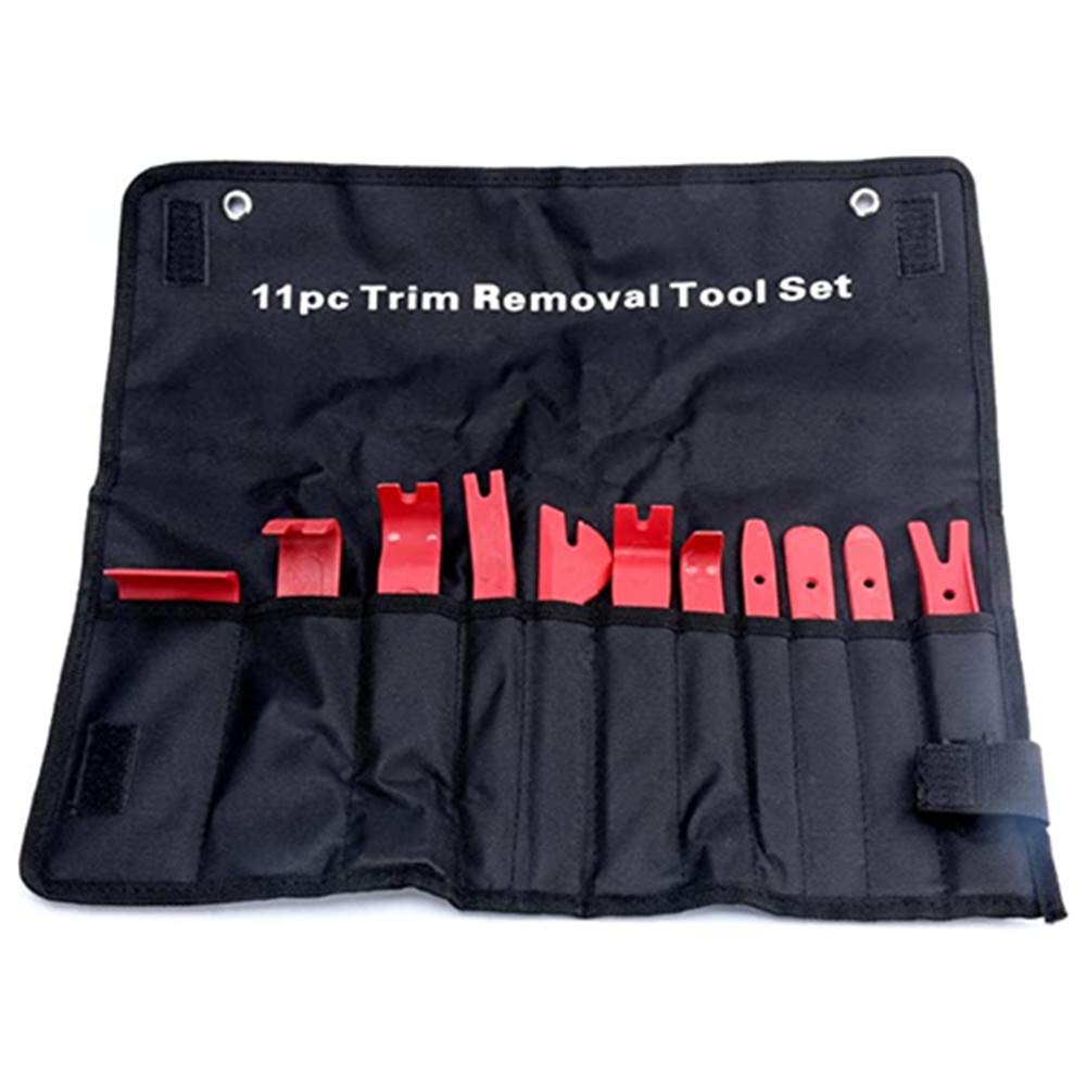BestsQ 11Pc Auto Trim Door Panel Window Molding Upholstery Fastener Clip Removal Tool Kit