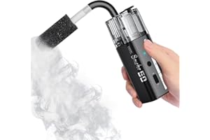 LENSGO Portable Fog Machine, Handheld Smoke Machine with Remote Control Fogger for Photography, Outdoor Events, Parties, Stage Effects, Disinfection or Weddings (Smoke GO)